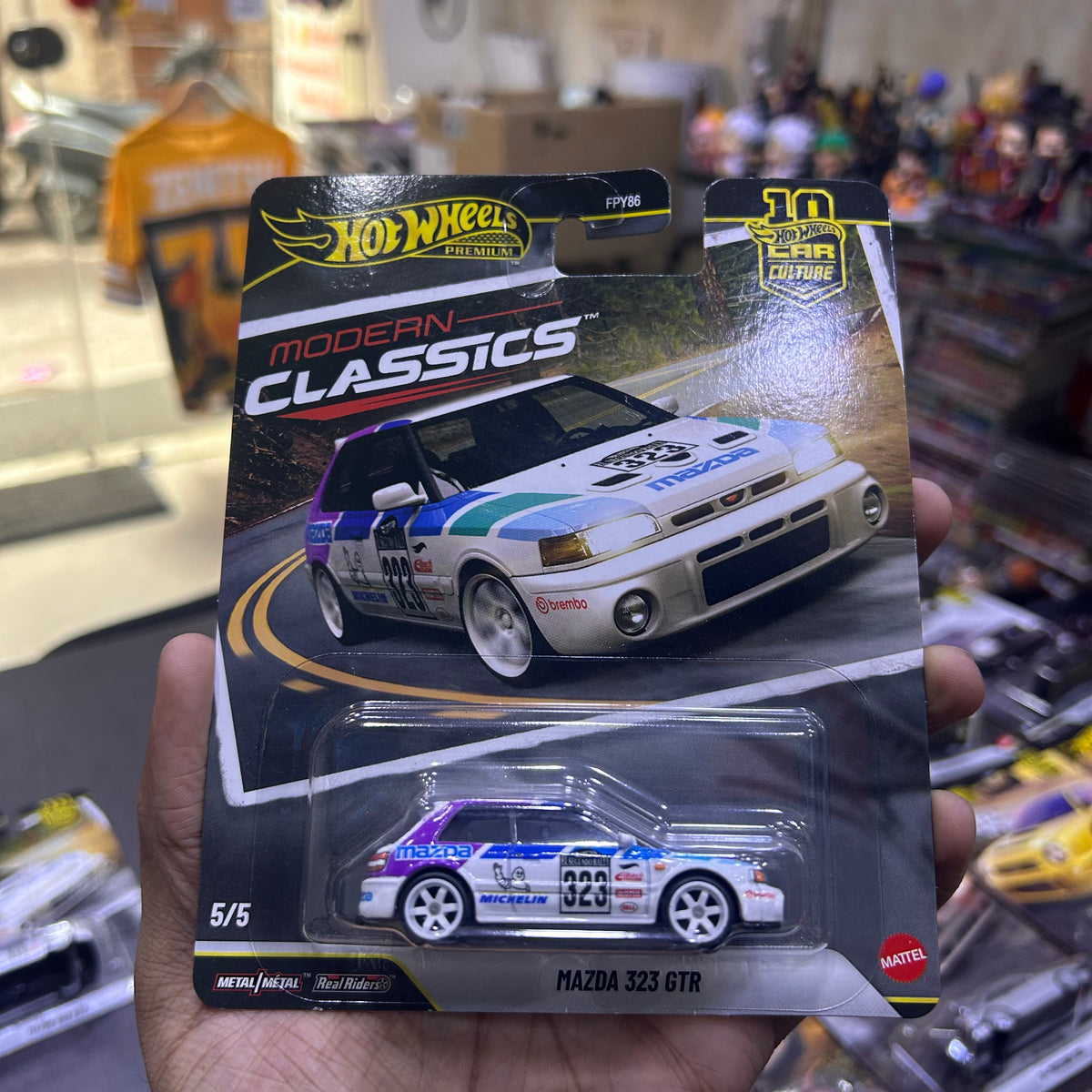 Imported Hot Wheels Premium Modern Classics Mazda 323 GTR