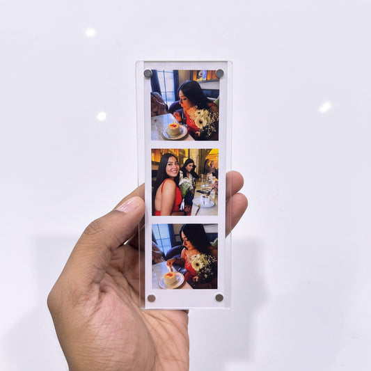 Custom Photo Booth Strip Magnetic Frame
