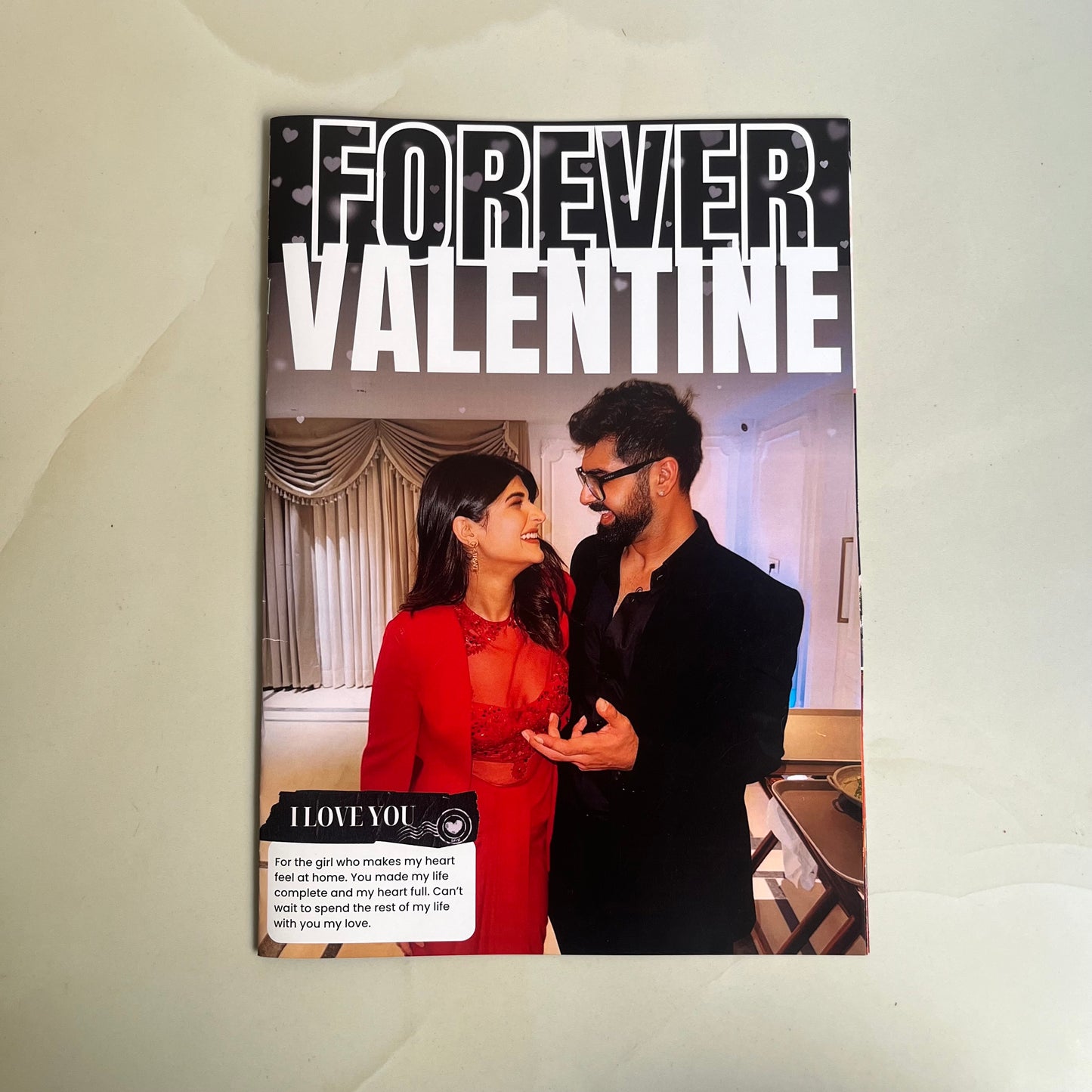 Customised VALENTINE Magazine