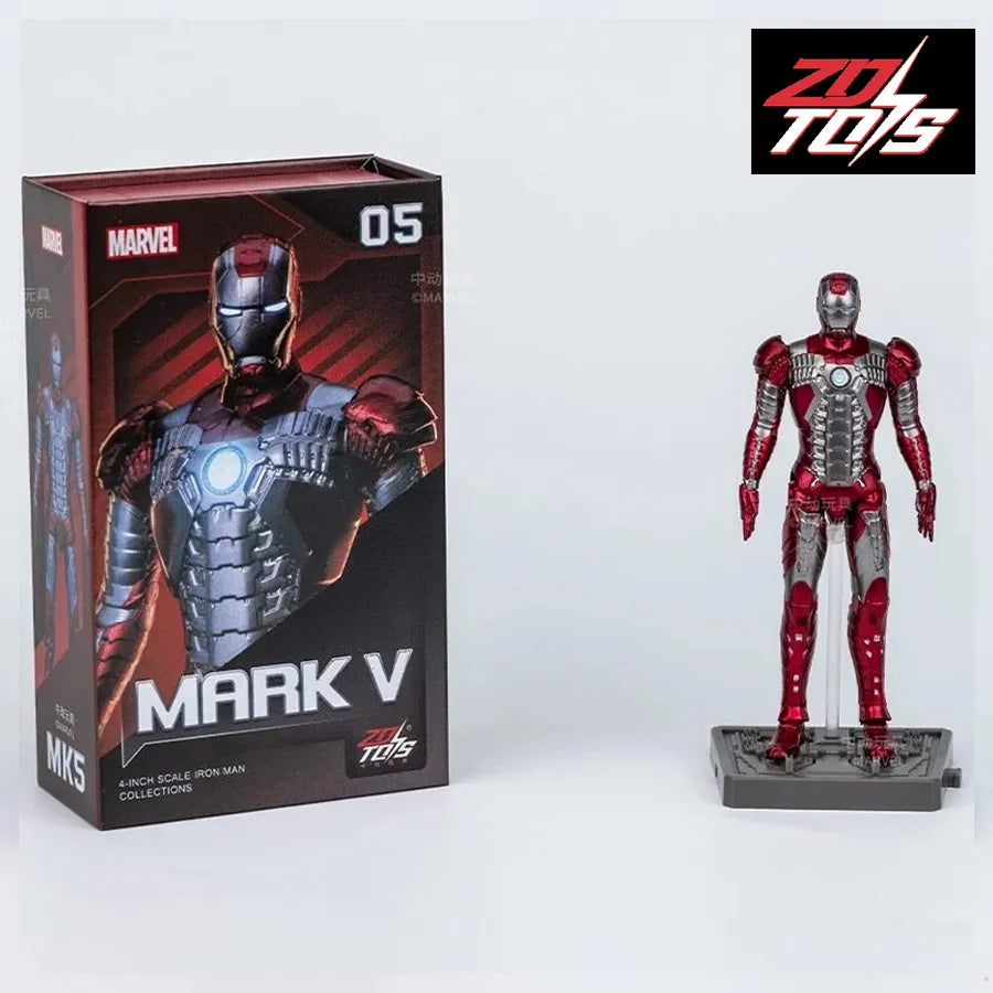 Official ZD Iron Man Mark 5 Figure - 4 inches