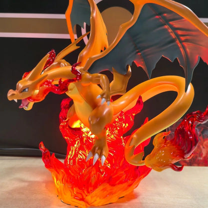 20 cm Charizard Premium Figure With Led Base