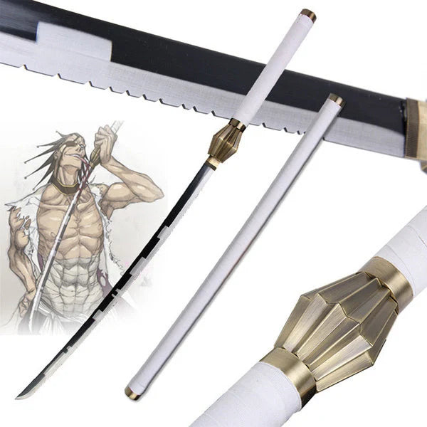 104 cm Bleach Kenpachi Bankai wooden Katana
