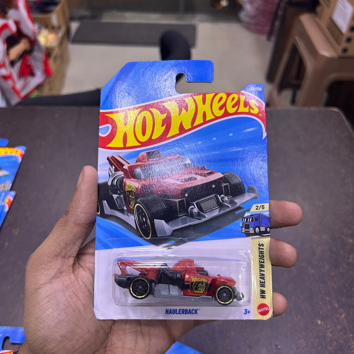 Imported Hot Wheels Haulerback