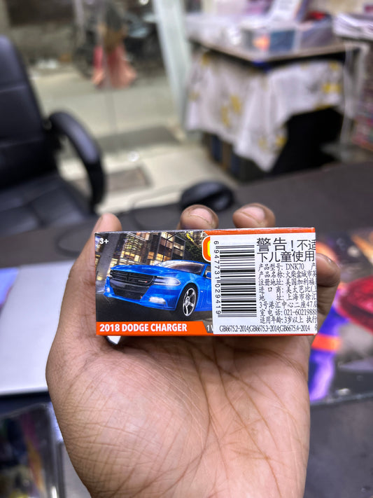 Imported 2018 Dodge Charger Matchbox 1:64 Scale Model