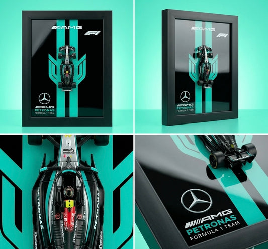 Formula 1 Petronas 3D Car Frame - 1:43 Bburago Imported Car