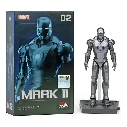 Official ZD Toys Ironman MARK 2 Figure - 4 Inches