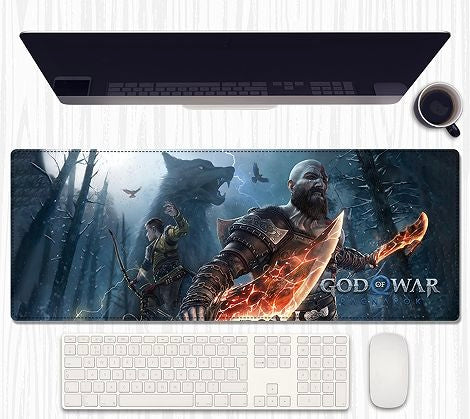 God of War Kratos Desk Mat - 80cm x 30 cm