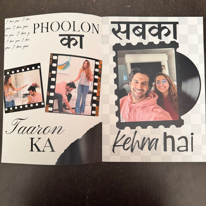 Phoolon Ka Taaron Ka Rakhi Custom Magazine