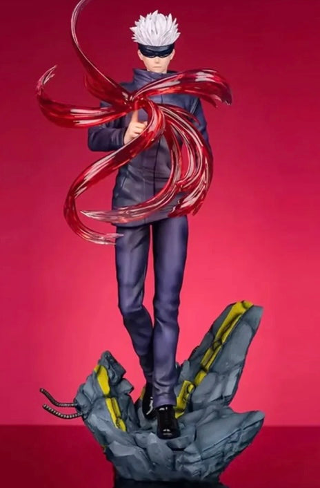 Satoru Gojo Red Action Figure - 28 cm