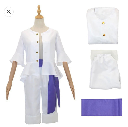 Monkey D Luffy Gear 5 Cosplay Costume