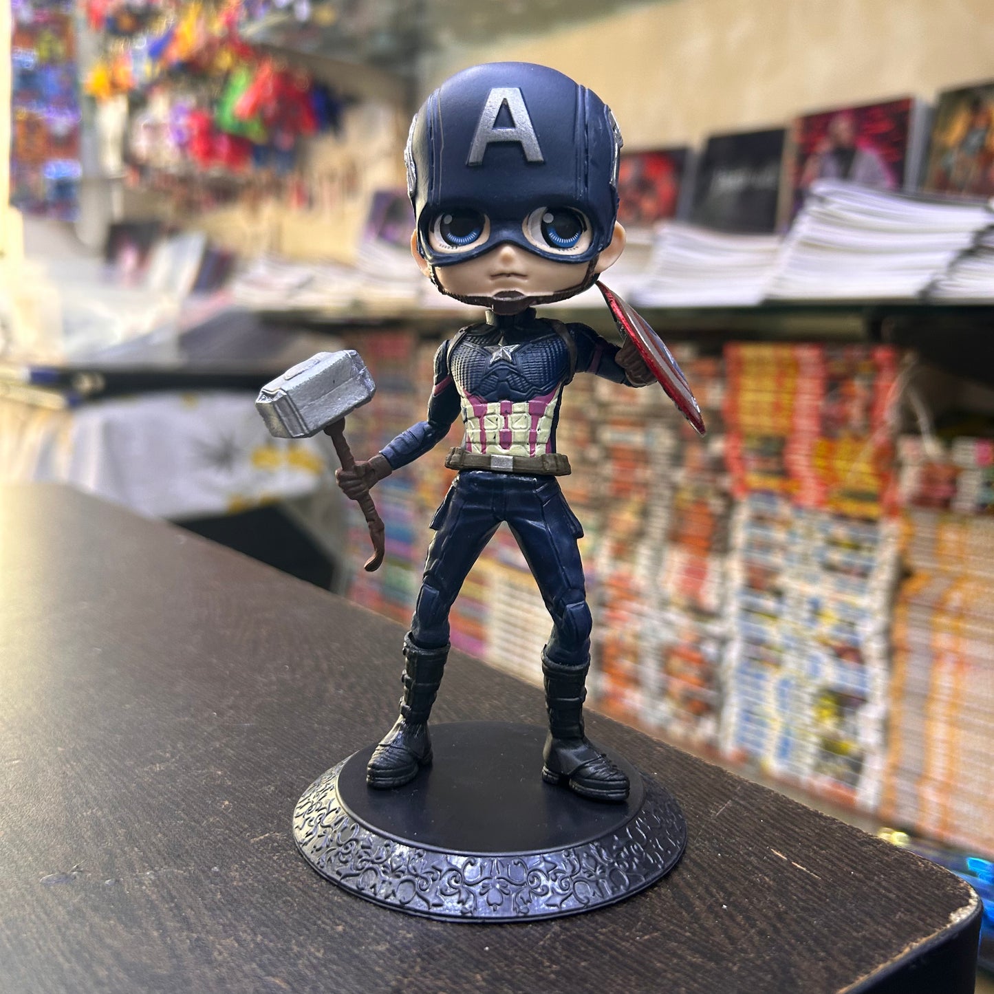 Captain America Q Posket Figure