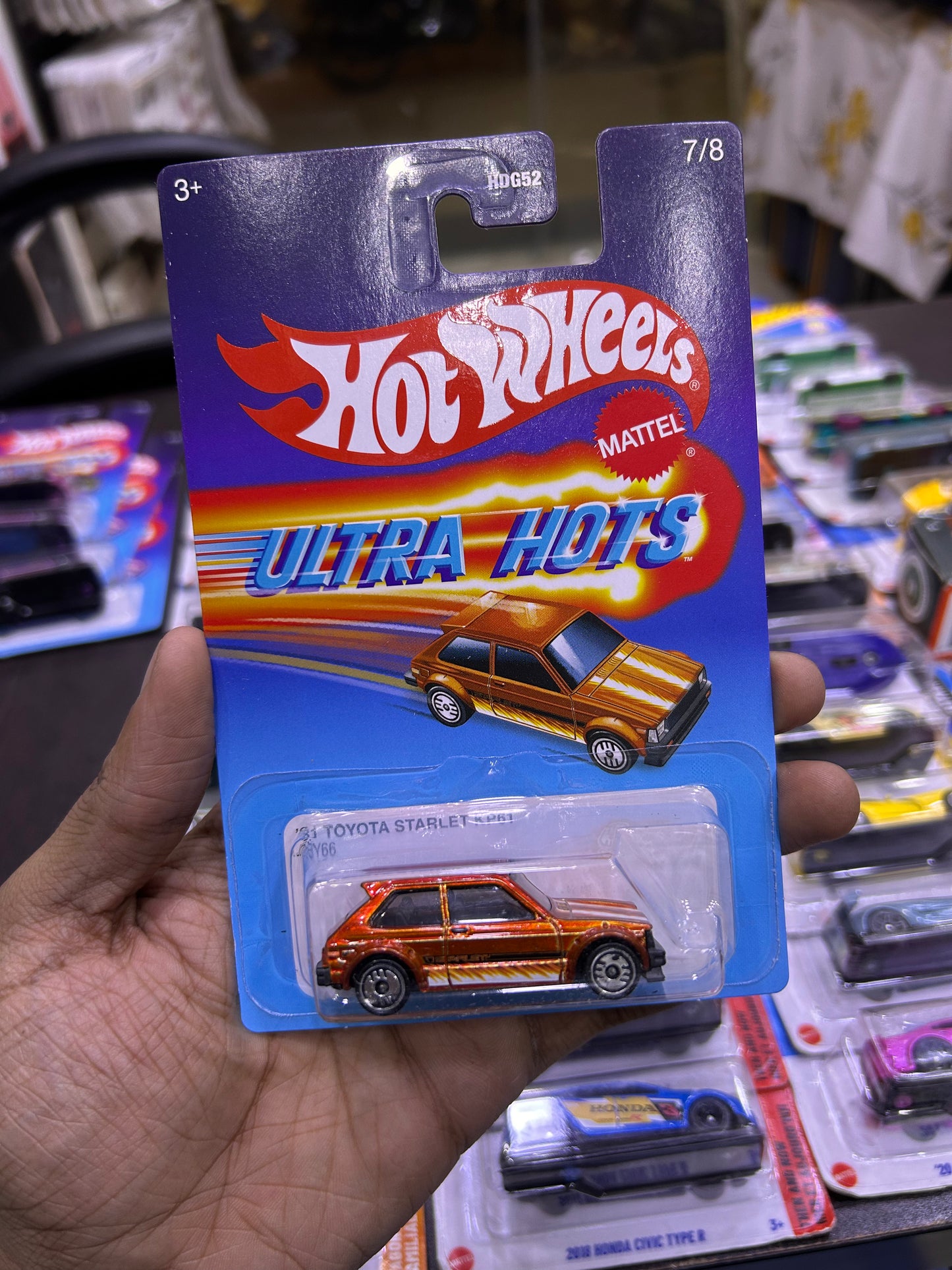 Toyota starlet Ultra Hots Hot wheels