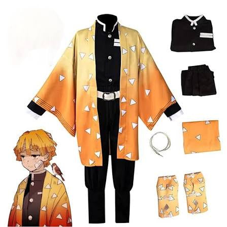 Zenitsu Cosplay Costume
