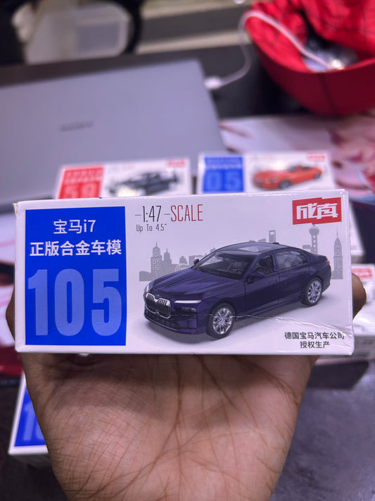Bmw i7 Imported Scale Model Car 1:43 scale