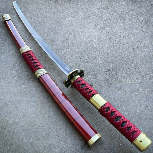 Zoro Sandai Kitetsu Wooden Katana - 108cm