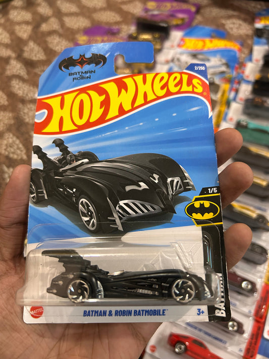 Batman And Robin Batmobile Hot Wheels