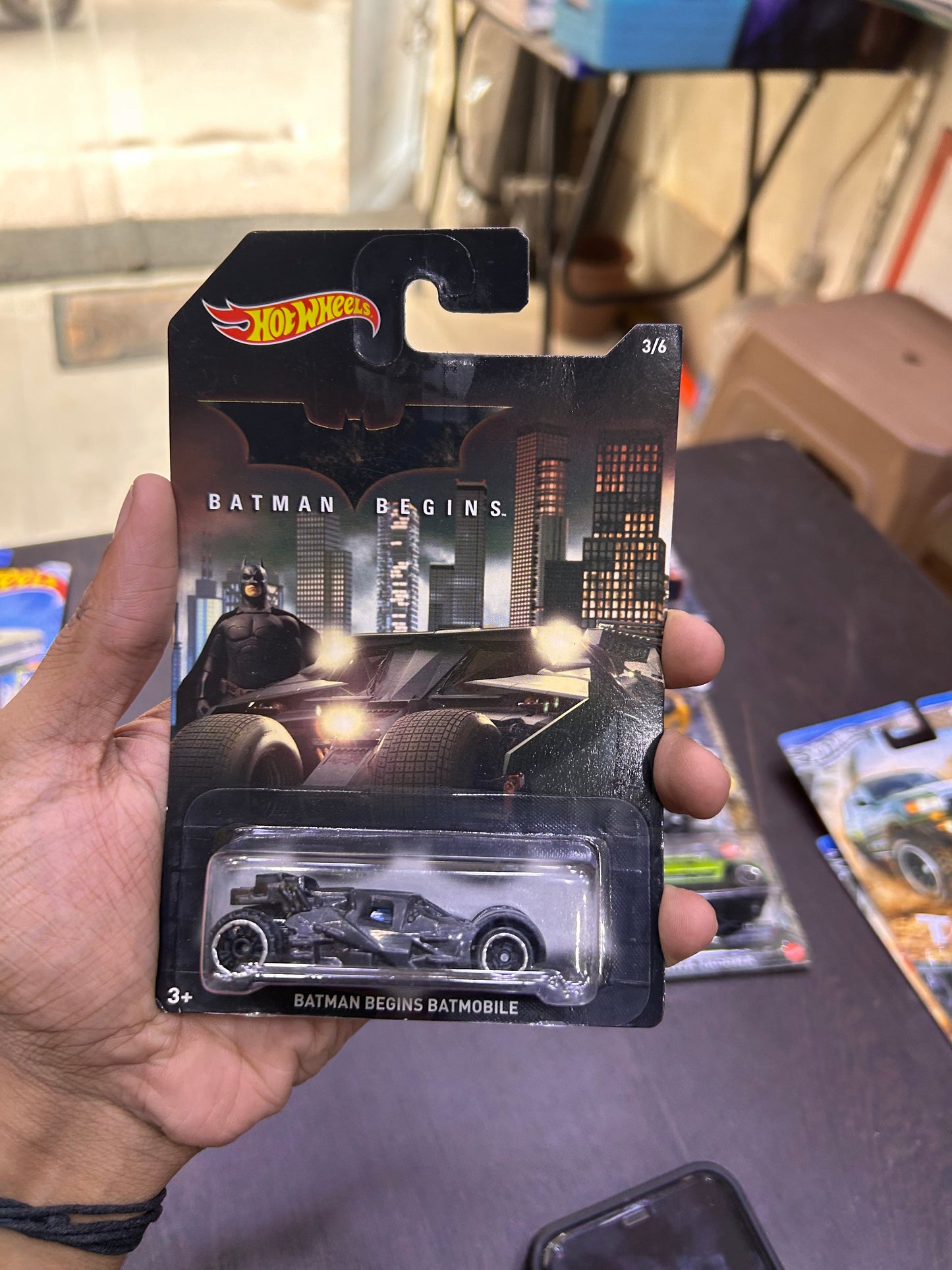 Batman Begins Super Rare Collectible Hot Wheels