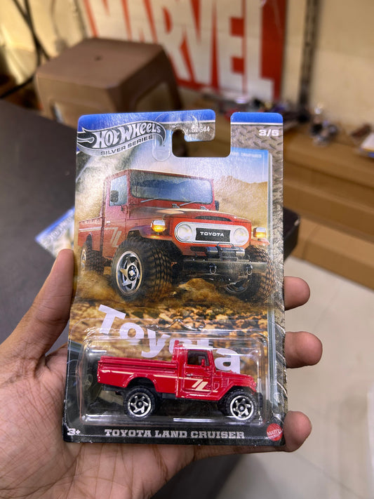 Toyota Land Cruiser Silver Series Hot Wheels
