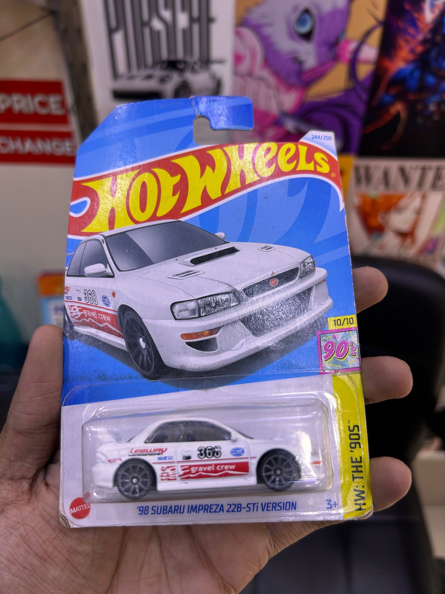 98 Subaru Hot Wheels