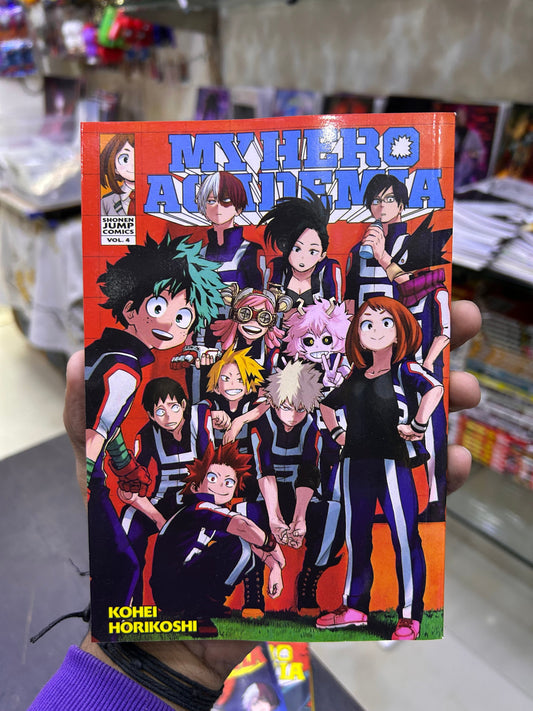 My Hero Academia Manga Volume 4