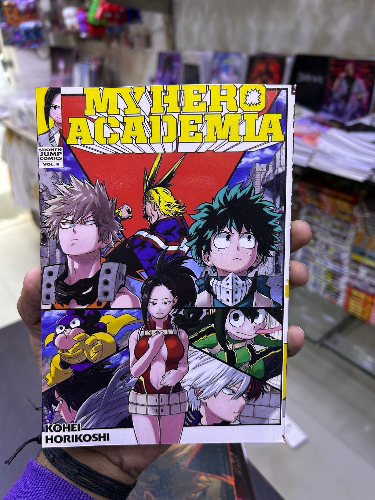 My Hero Academia Manga Volume 8