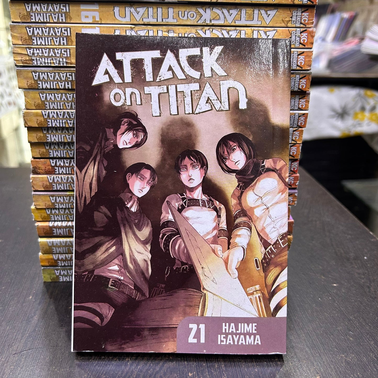 Attack On Titan Manga Volume 21