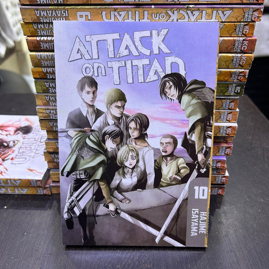 Attack On Titan Manga Volume 10