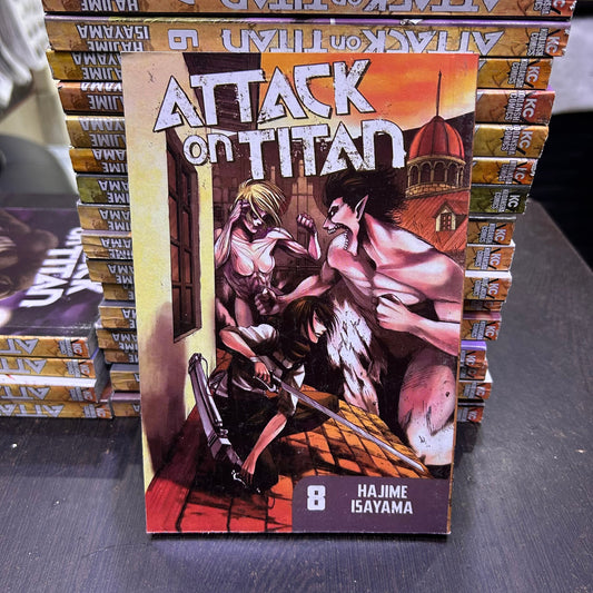 Attack On Titan Manga Volume 8