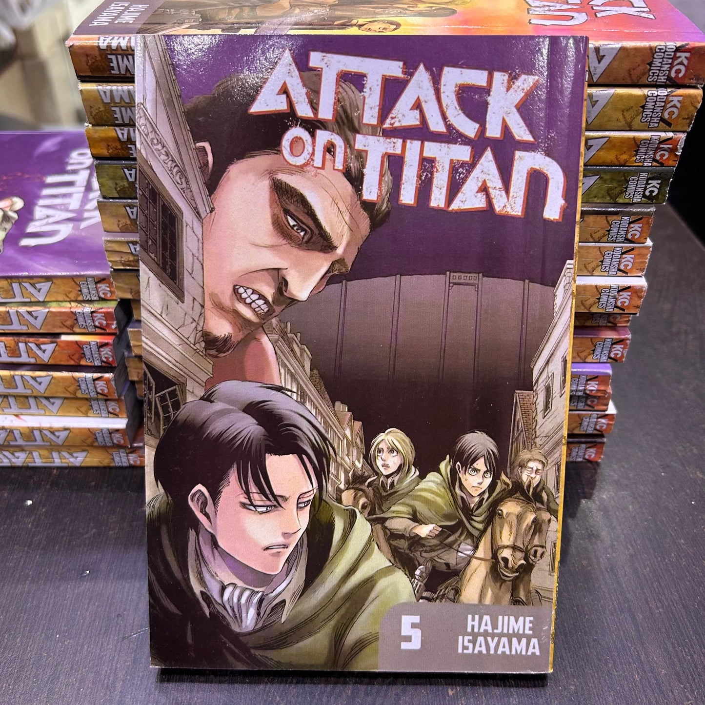 Attack On Titan Manga Volume 5