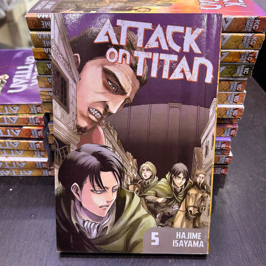 Attack On Titan Manga Volume 5