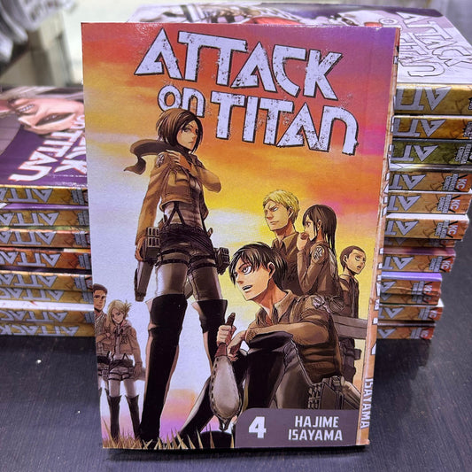 Attack On Titan Manga Volume 4