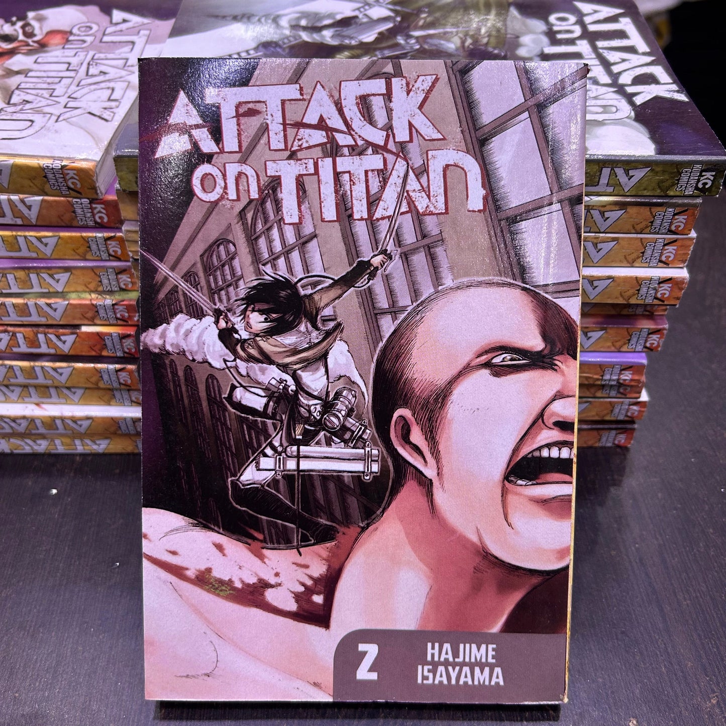 Attack On Titan Manga Volume 2