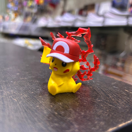 Pikachu red flames Figure