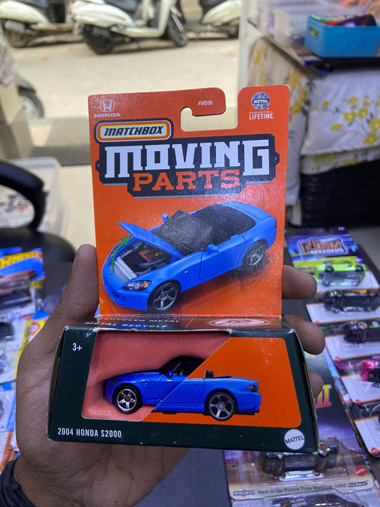 Imported 2004 Honda S2000 Moving Parts Matchbox
