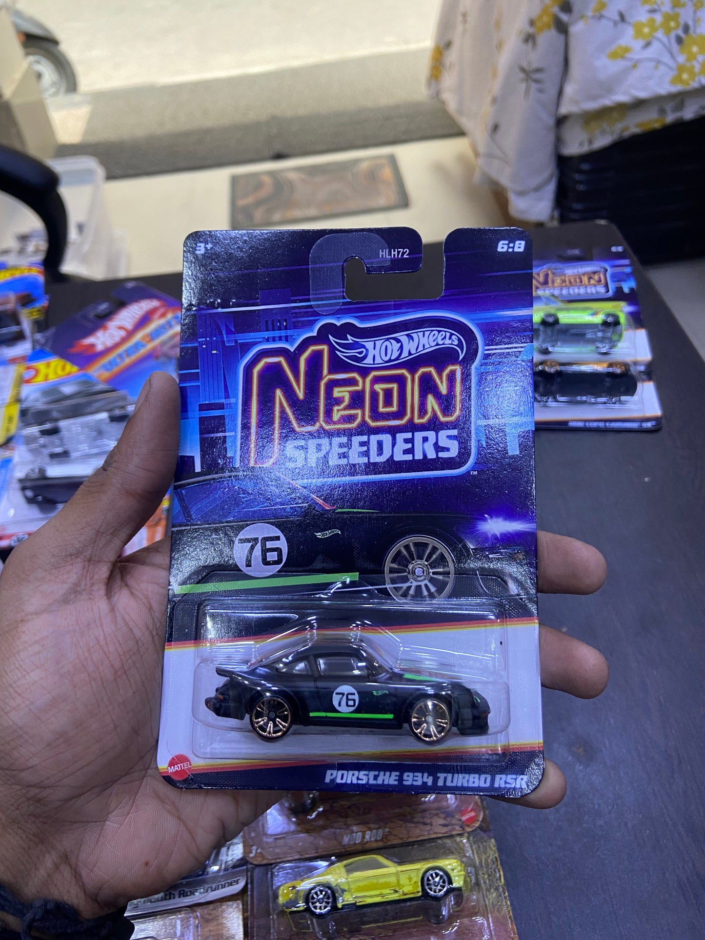 Porsche 934 Turbo RSR Neon Speedster Hot Wheels