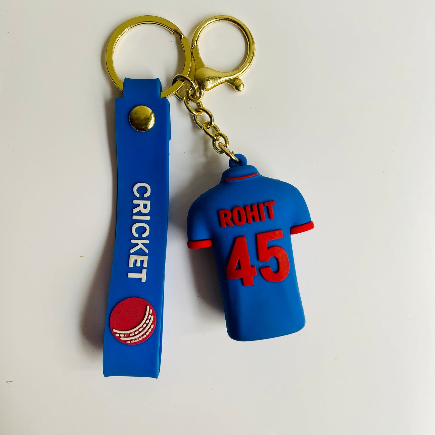 Rohit Sharma Jersey Keychain