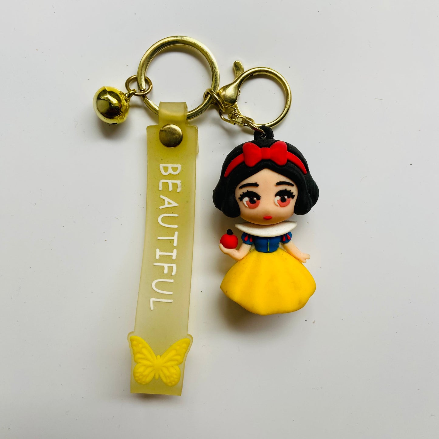 Snow White Princess Keychain