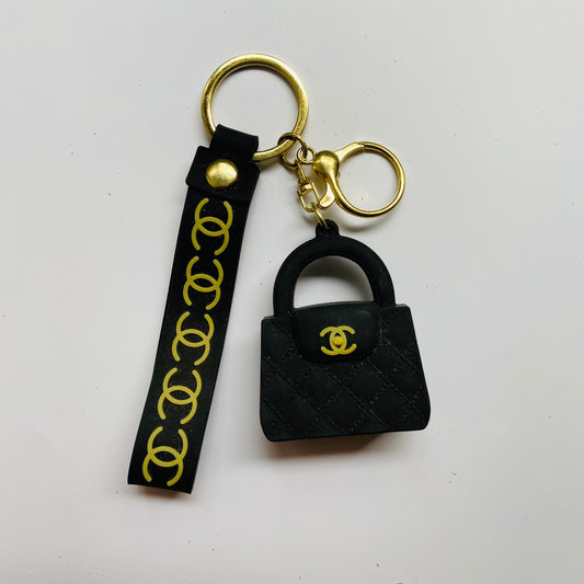 Black Bag Keychain