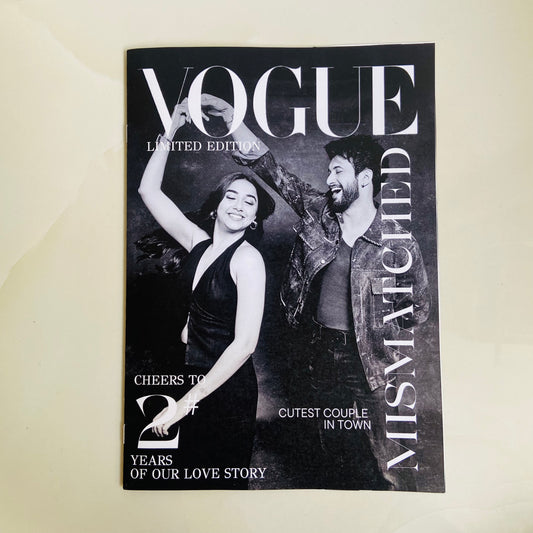 Customised Couple Magazine