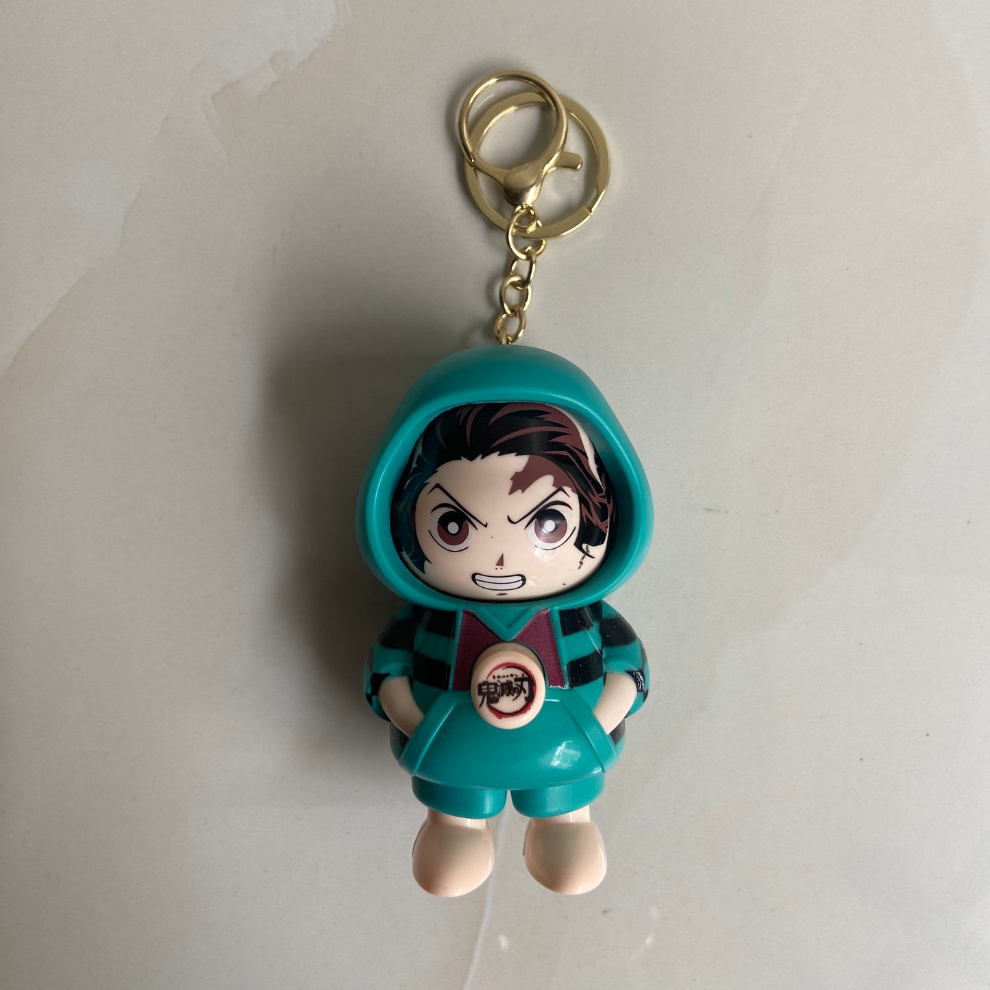 Tanjiro Kamado Face Changing Keychain