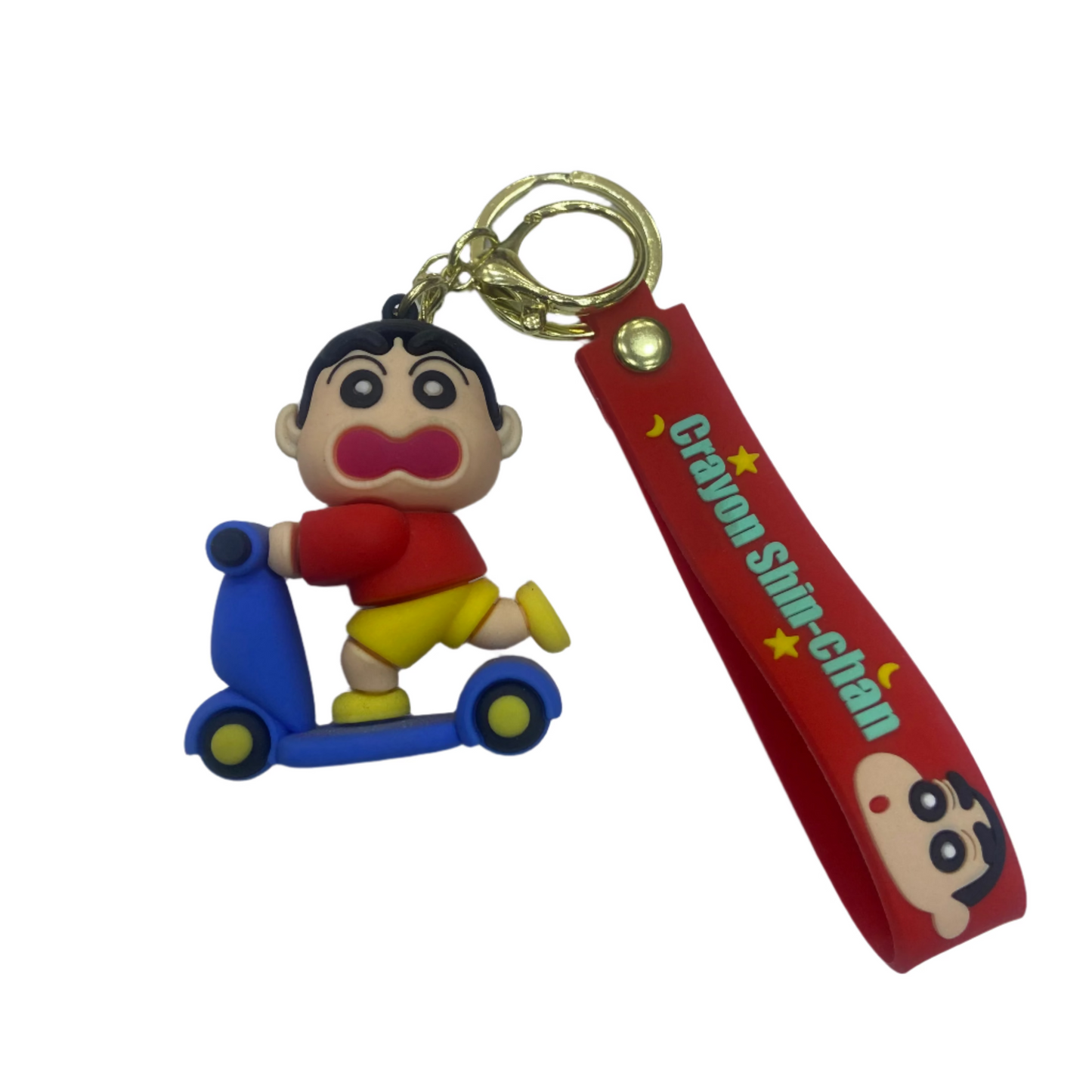Shinchan Scooter Keychain