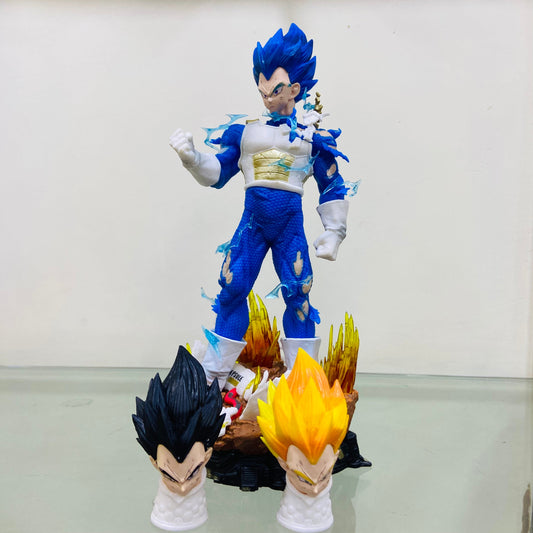Vegeta Standing Three Heads 23cm Action Figure