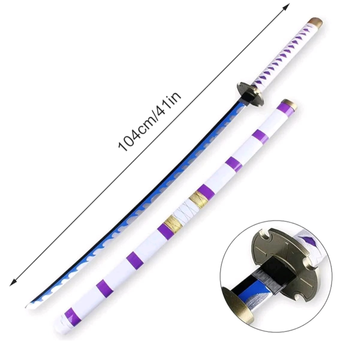 Luffy Nidai Kitetsu Life Size Katana