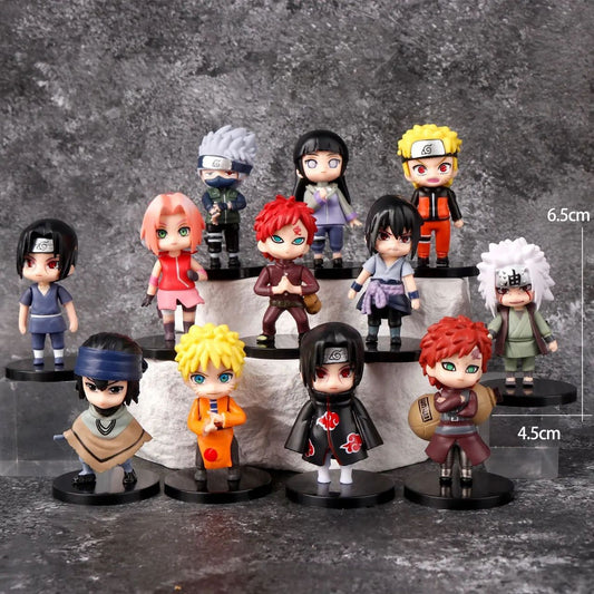 Naruto 12 Pieces mini Figure Set