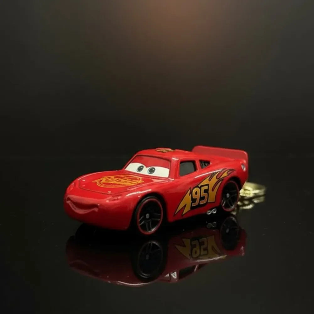 Lightning McQeen Metal Keychain