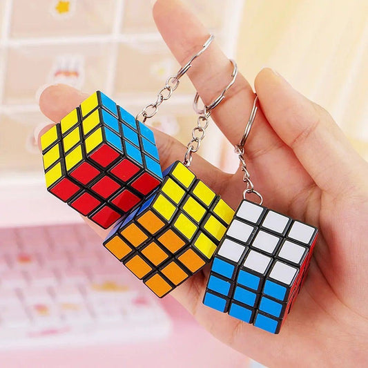 Rubik's Cube Keychain