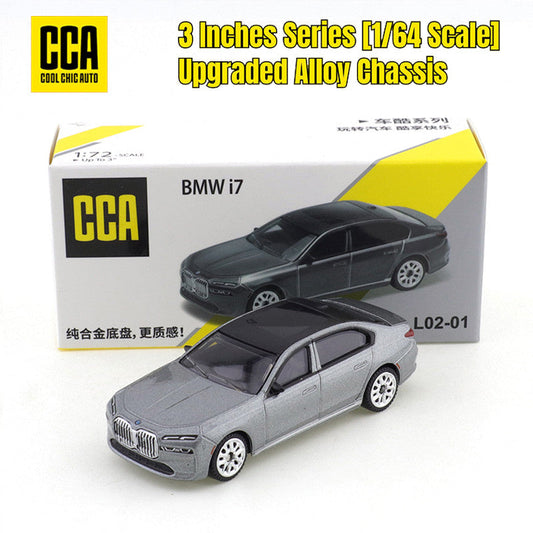 Imported 1:64 CCA BMW i7 Diecast Car